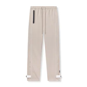 0998. Herringbone Terry Snap Button Sweats - Chai