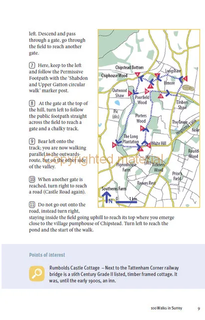 100 Walks in Surrey