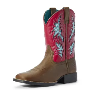 10031489  Ariat Kids Cowboy Ventek Hot Pink