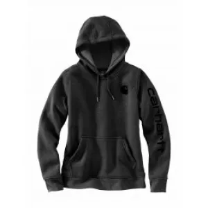 102791&#x20;Women&#x2032;s&#x20;Hoodie&#x20;with&#x20;Sleeve&#x20;Logo&#xA0;-&#x20;Carhartt