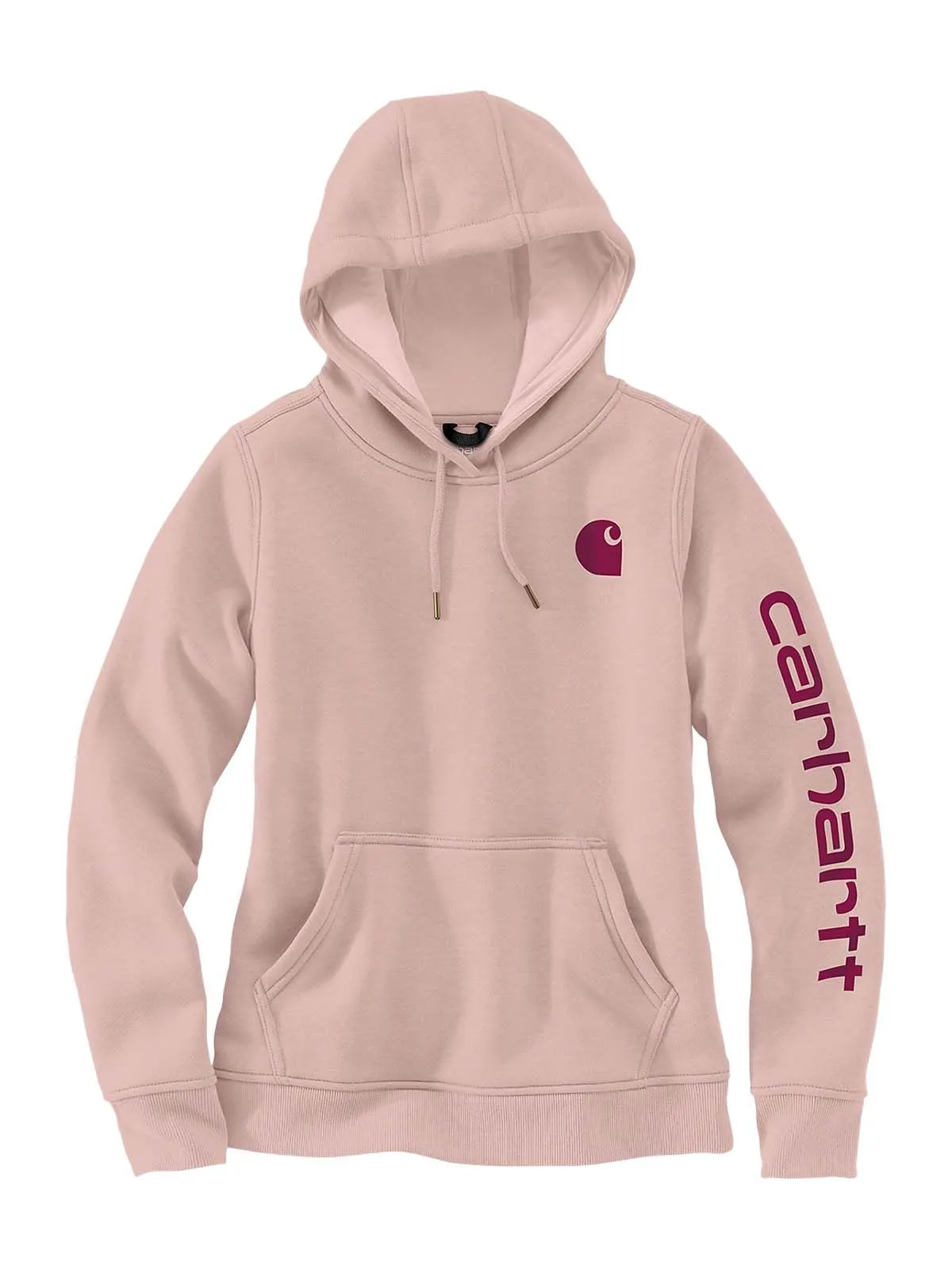 102791&#x20;Women&#x2032;s&#x20;Hoodie&#x20;with&#x20;Sleeve&#x20;Logo&#xA0;-&#x20;Carhartt