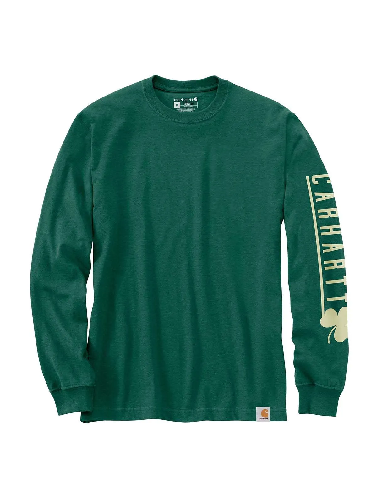 105233&#x20;Work&#x20;T-shirt&#x20;Long&#x20;Sleeve&#x20;Shamrock&#x20;Graphic&#x20;Print&#x20;-&#x20;Carhartt