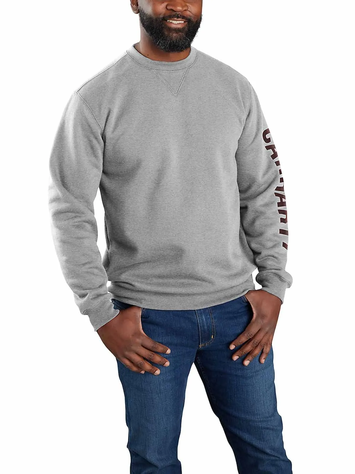 105444&#x20;Work&#x20;Sweater&#x20;Sleeve&#x20;Logo&#x20;Midweight&#x20;-&#x20;Carhartt