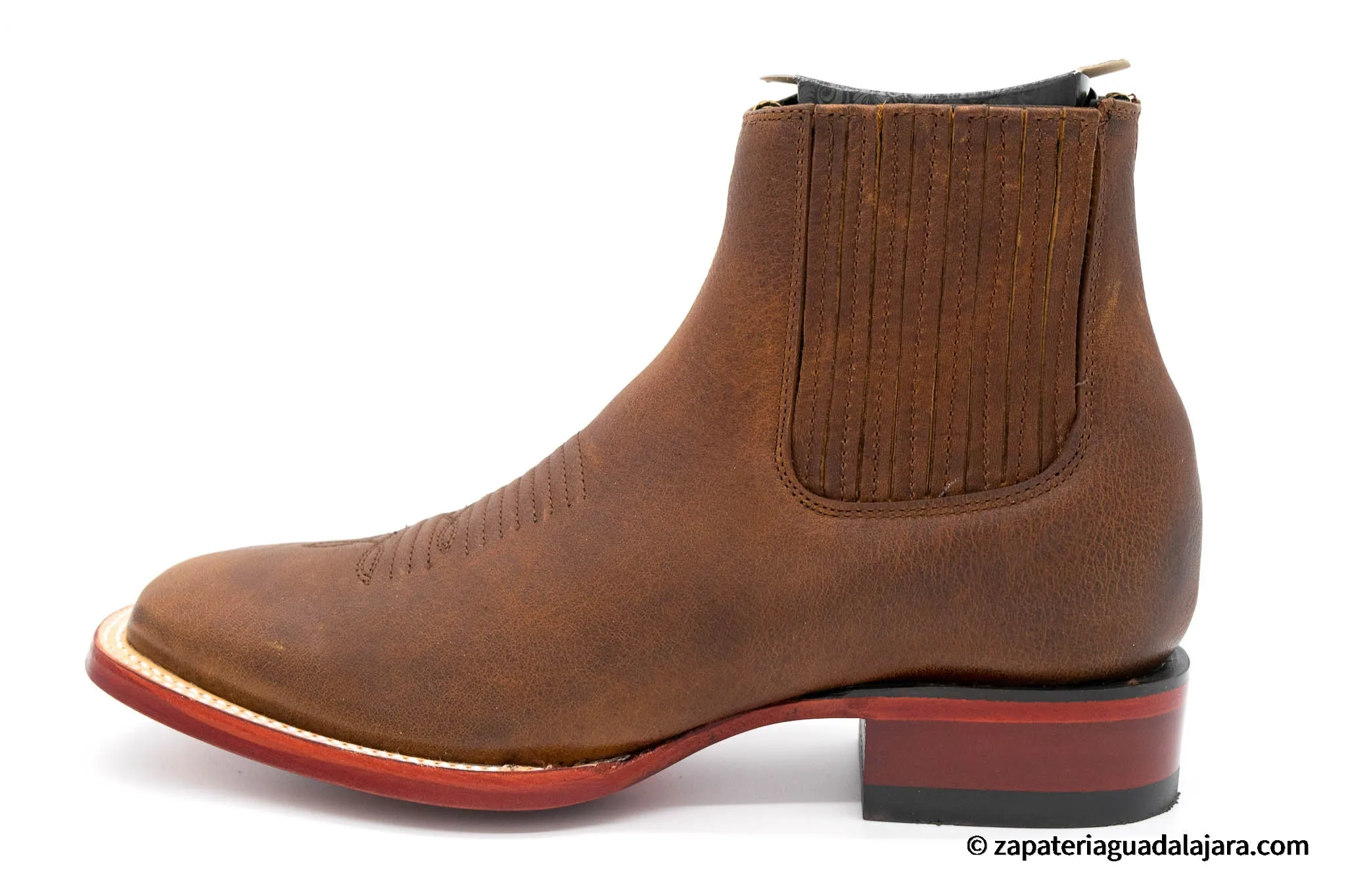 282BM9940 WIDE SQUARE TOE RAGE WALNUT