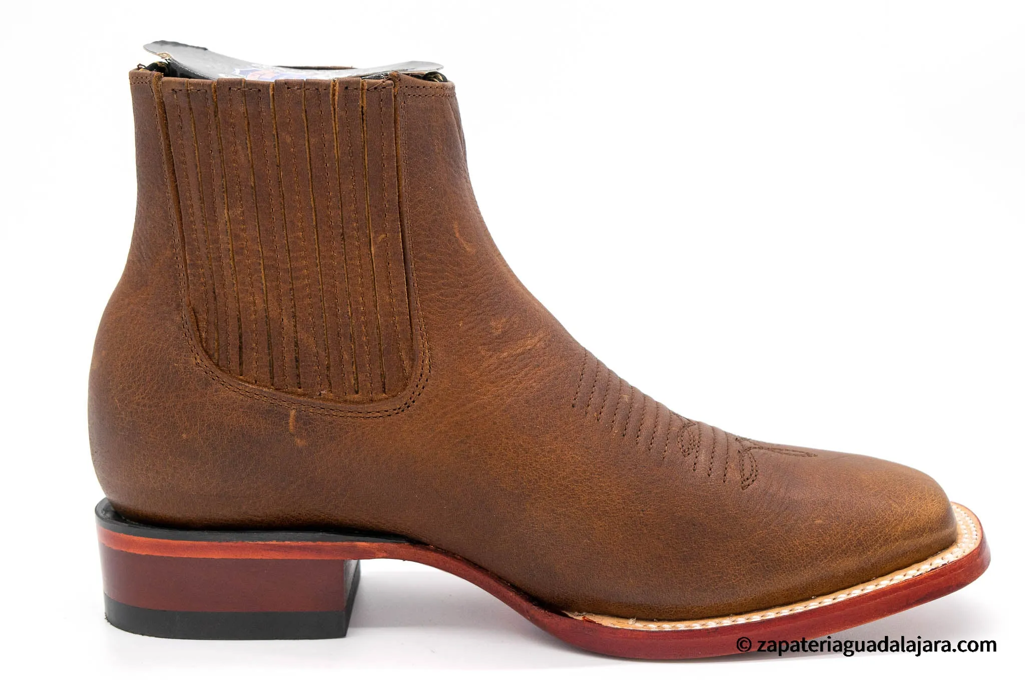 282BM9940 WIDE SQUARE TOE RAGE WALNUT