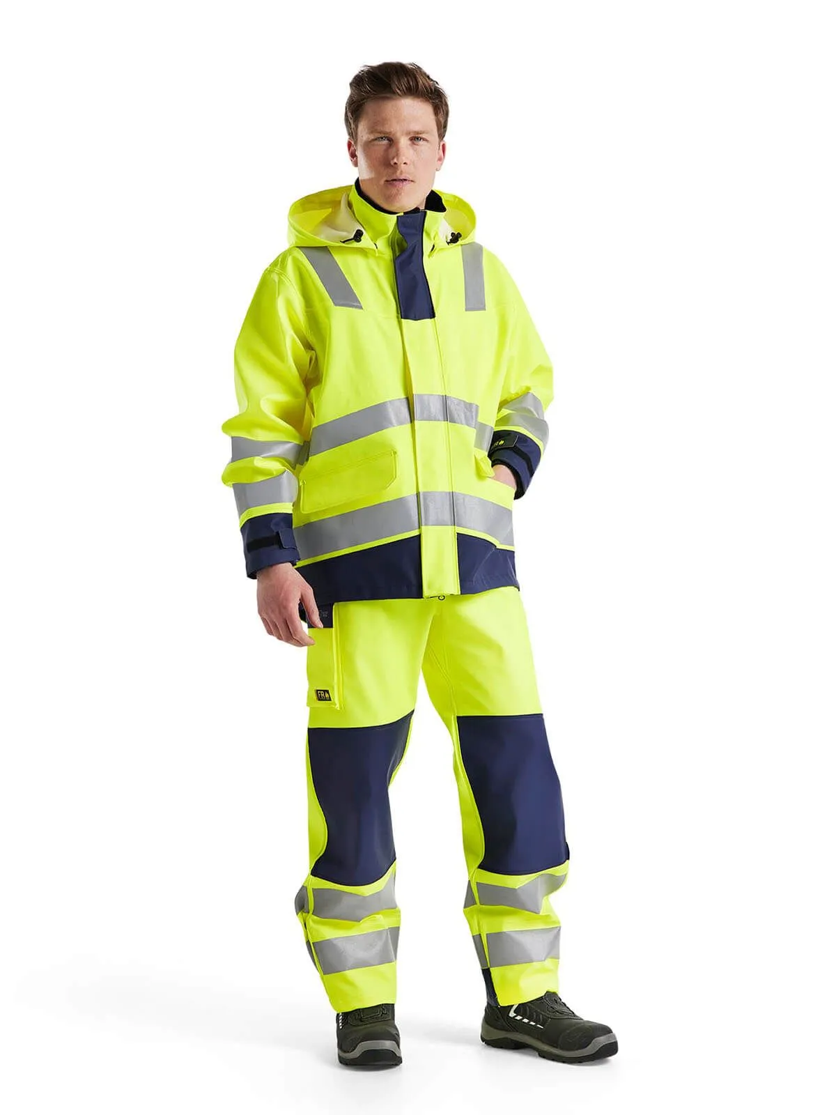 4313-2022&#x20;Rain&#x20;Work&#x20;Jacket&#x20;Flame&#x20;Retardant&#x20;Level&#x20;2&#x20;-&#x20;Bl&#xE5;kl&#xE4;der