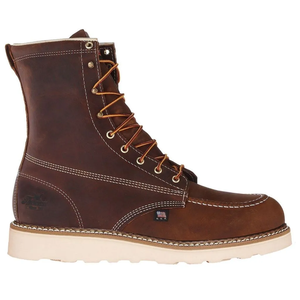 8 Inch Moc Toe Safety Toe Men's Work Boots