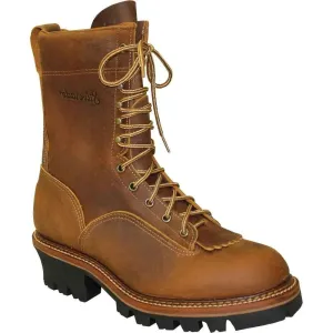 Abilene Logger (Steel Toe) - Men's Leather Cowboy Boots