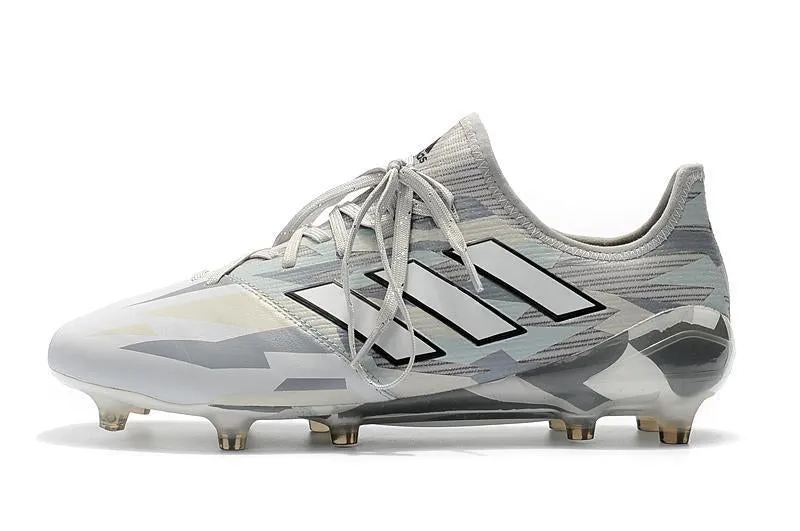 Adidas ACE FG Soccer Shoes Gray/White