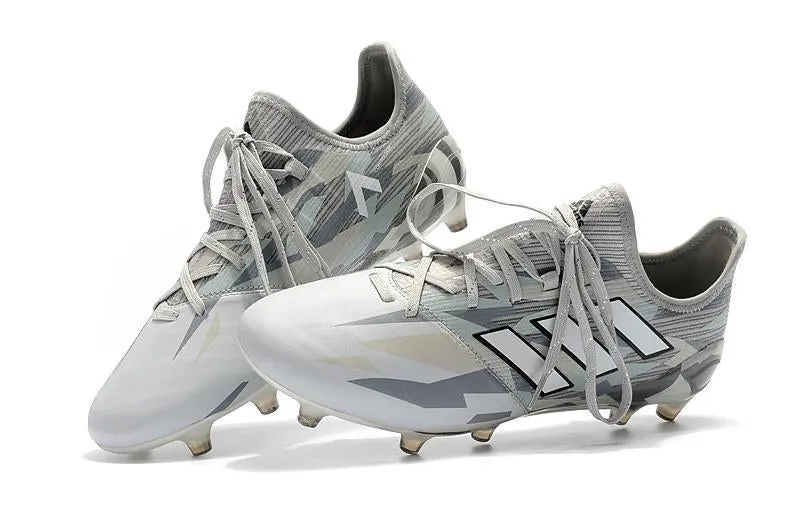 Adidas ACE FG Soccer Shoes Gray/White