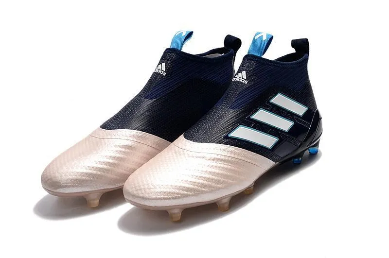 Adidas ACE Purecontrol FG Soccers shoes Gold/Blue/White