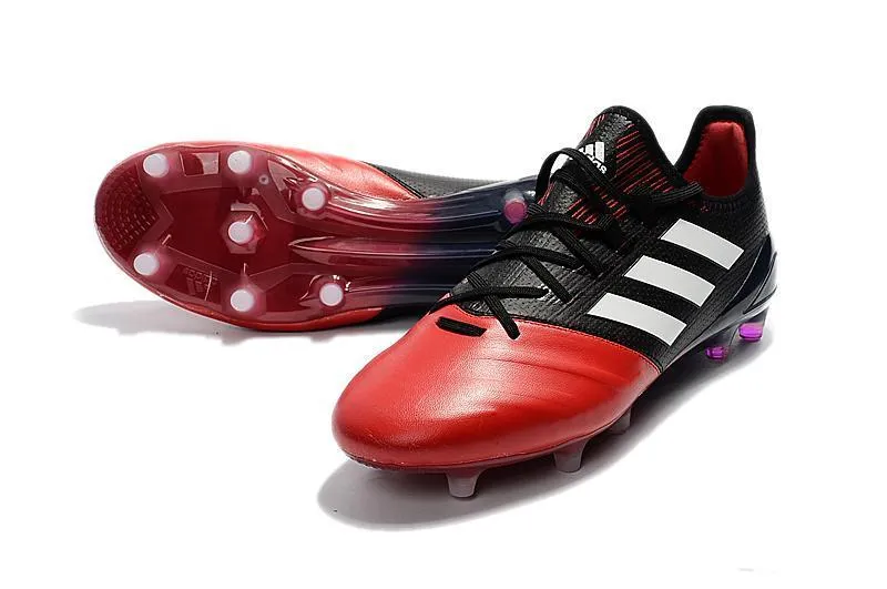 Adidas ACE Series FG Soccers Shoes Red/Black/White