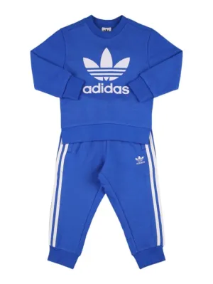 adidas Originals   Cotton blend sweatshirt &amp; sweatpants 