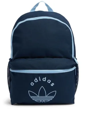 adidas Originals   Logo print recycled poly backpack 