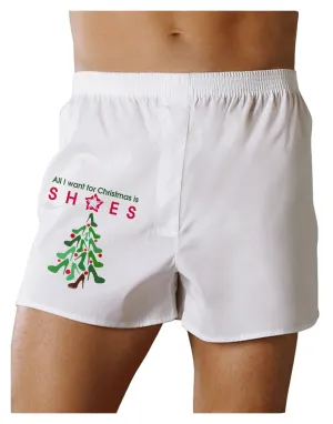 All I want for Christmas is Shoes Boxer Shorts