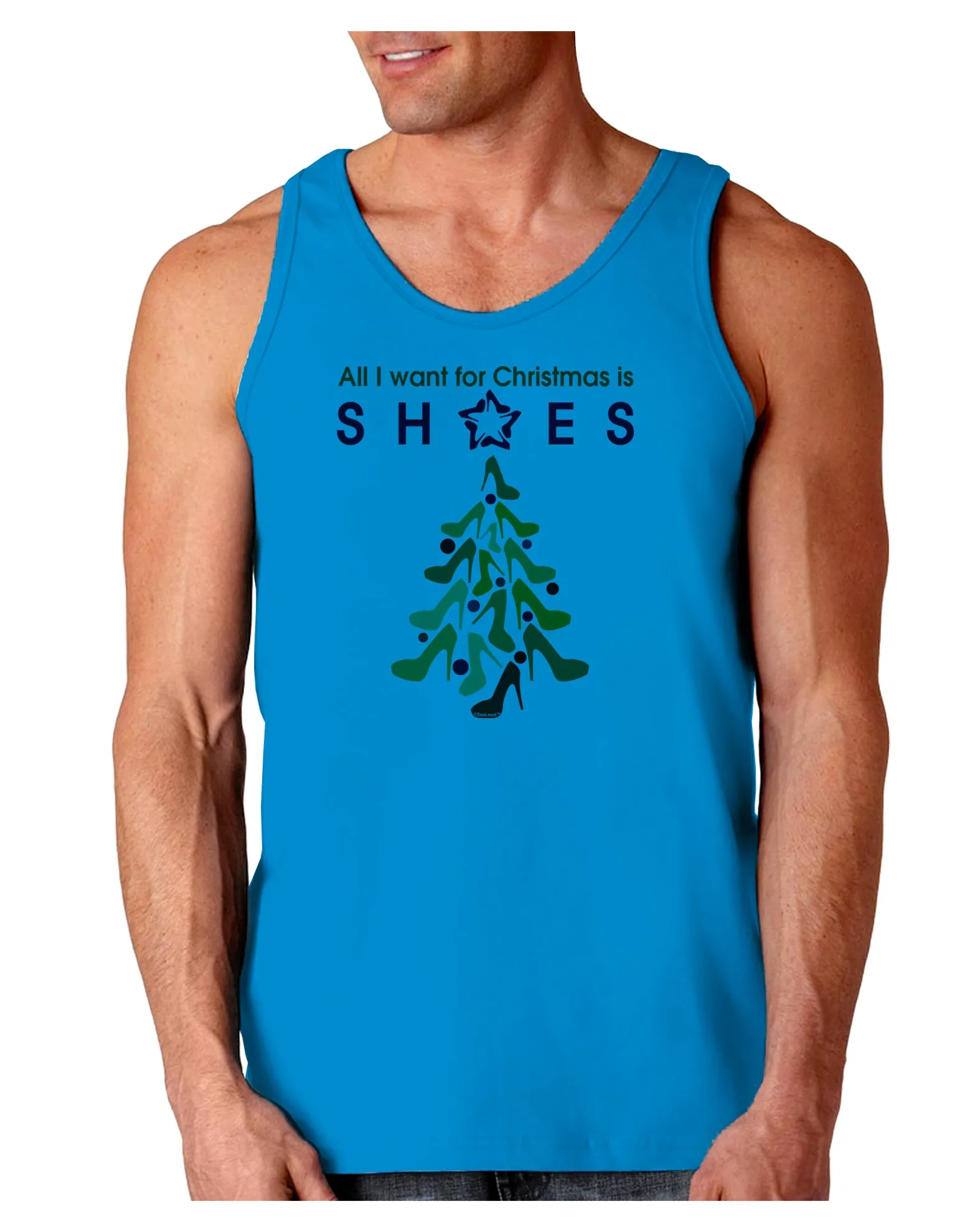 All I want for Christmas is Shoes Loose Tank Top