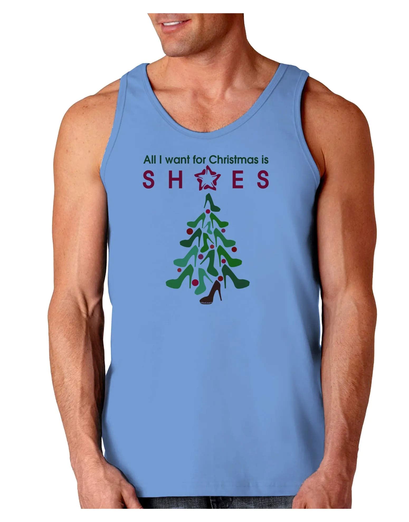 All I want for Christmas is Shoes Loose Tank Top