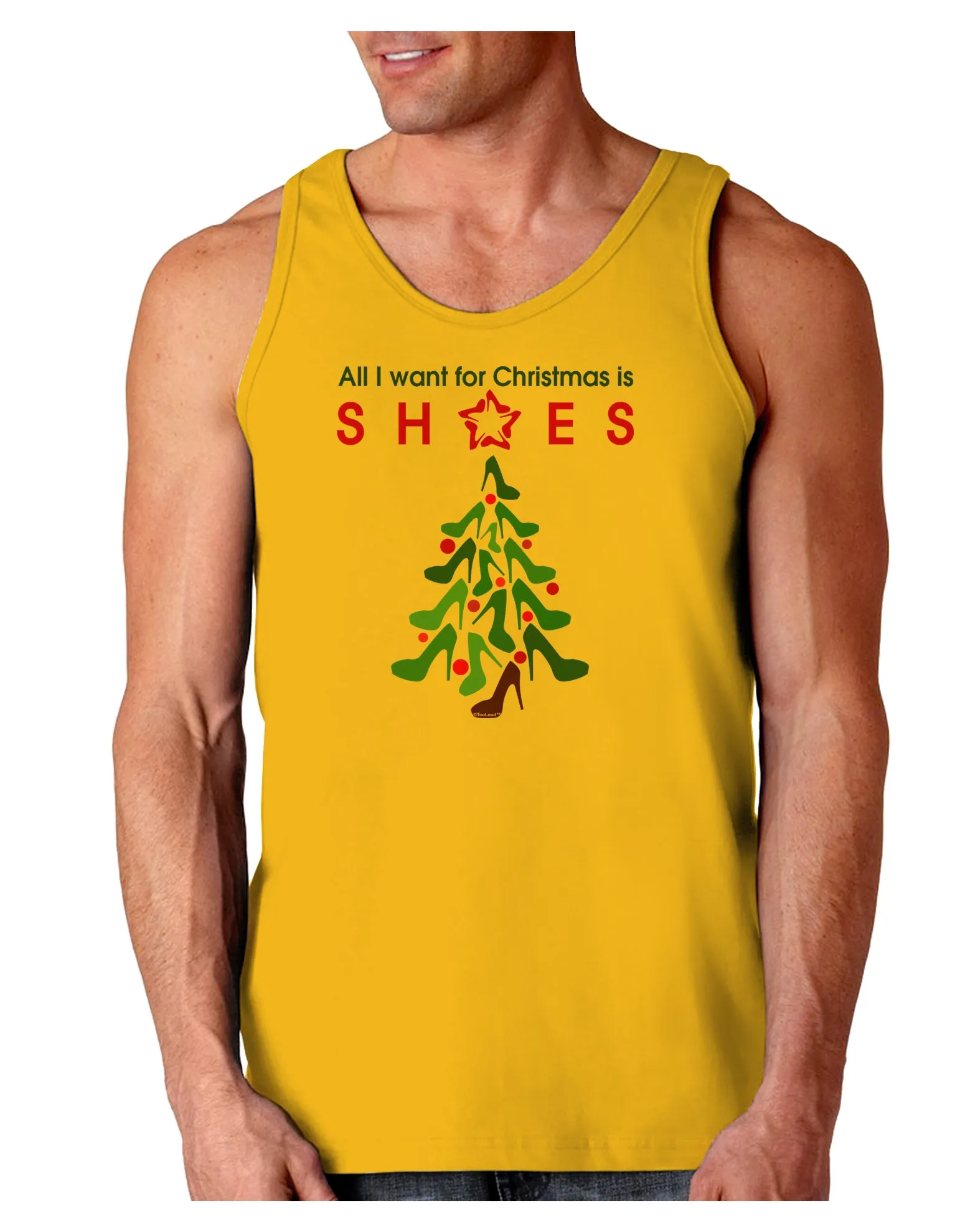 All I want for Christmas is Shoes Loose Tank Top