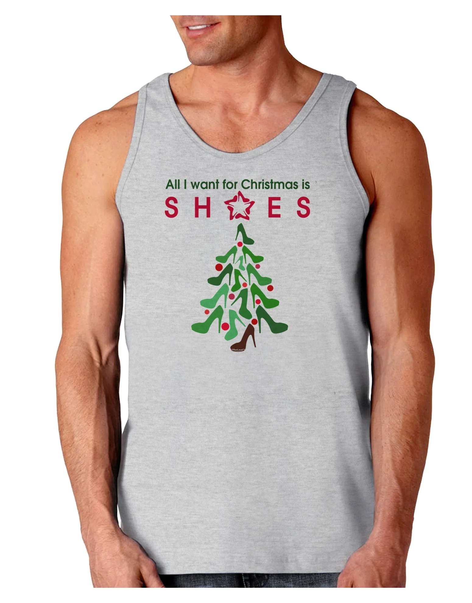 All I want for Christmas is Shoes Loose Tank Top