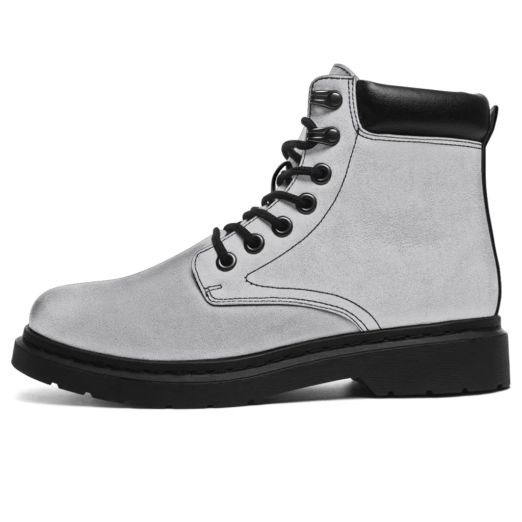 All-Season Boots_Silver Grey_ Micro-Suede