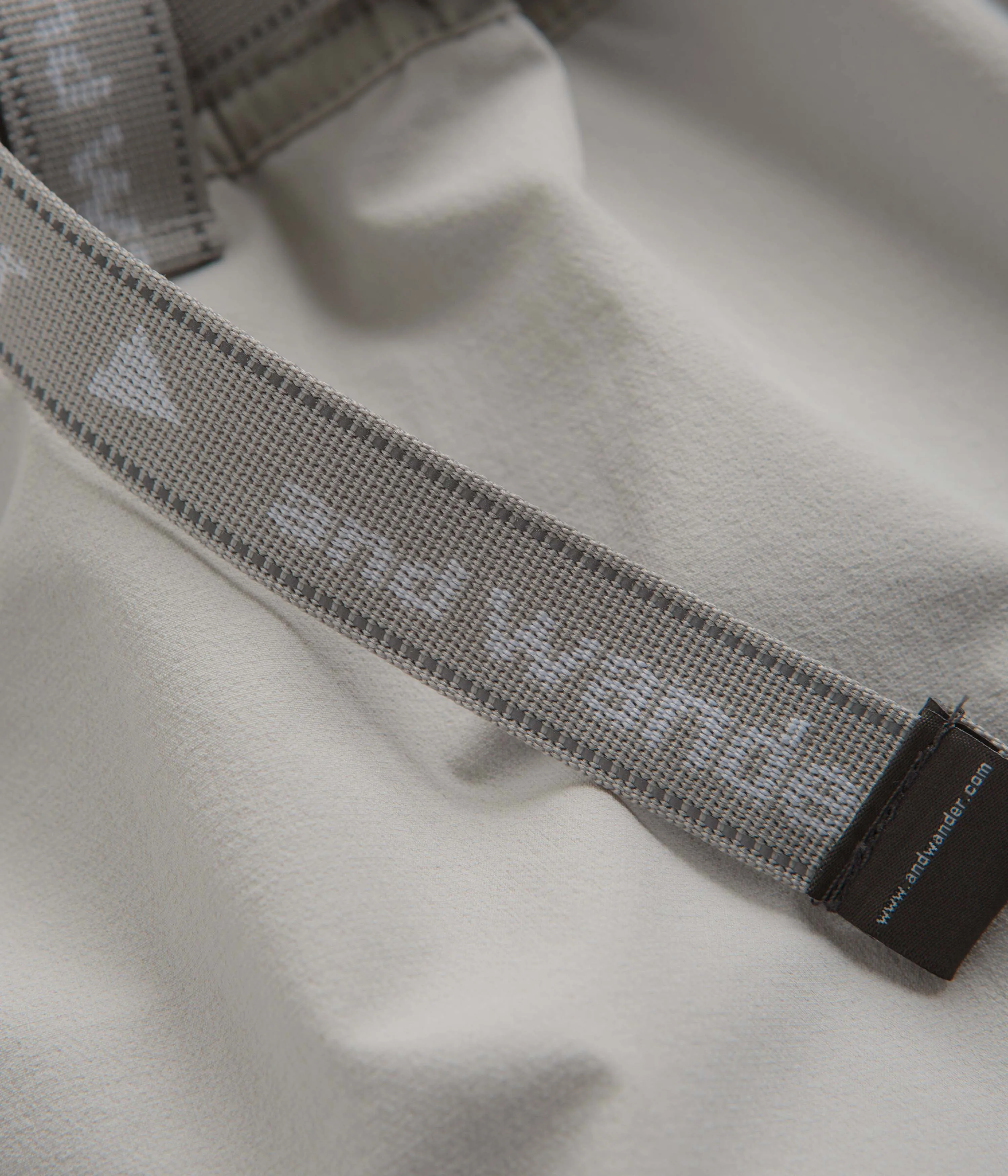 and wander Trek Shorts - Light Grey