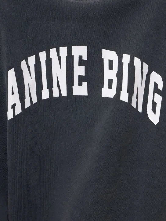 ANINE BING   Tyler cotton logo sweatshirt 