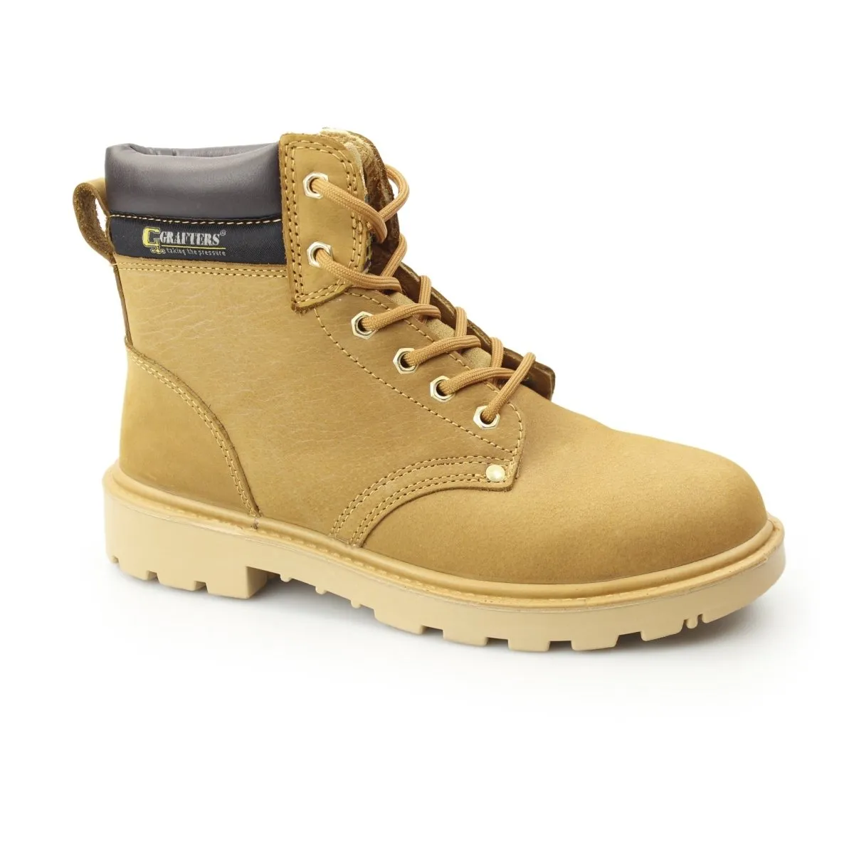 APPRENTICE Unisex Safety Boots Honey