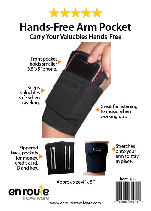 Arm Pocket (#408) Keep hands-free