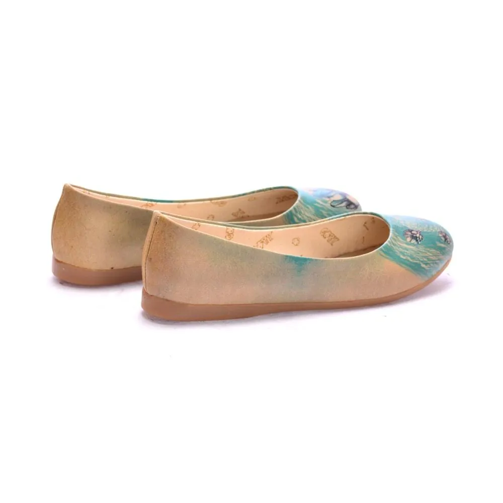 Artichoke Flower Ballerinas Shoes 1092