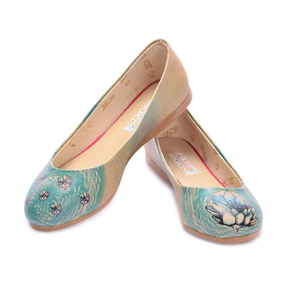 Artichoke Flower Ballerinas Shoes 1092