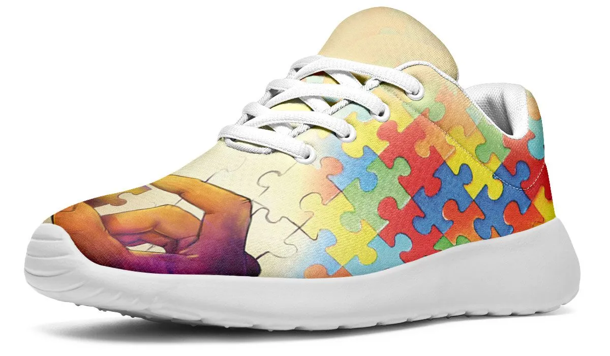 Artistic Autism Awareness Sneaker