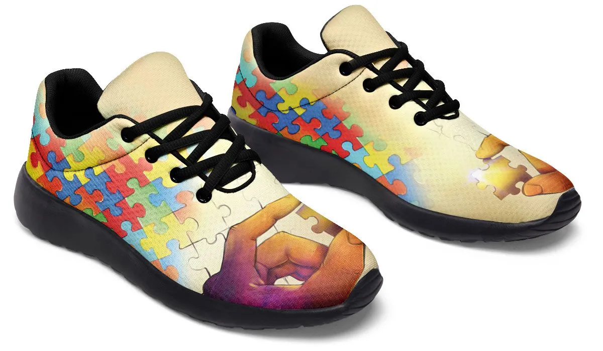 Artistic Autism Awareness Sneaker