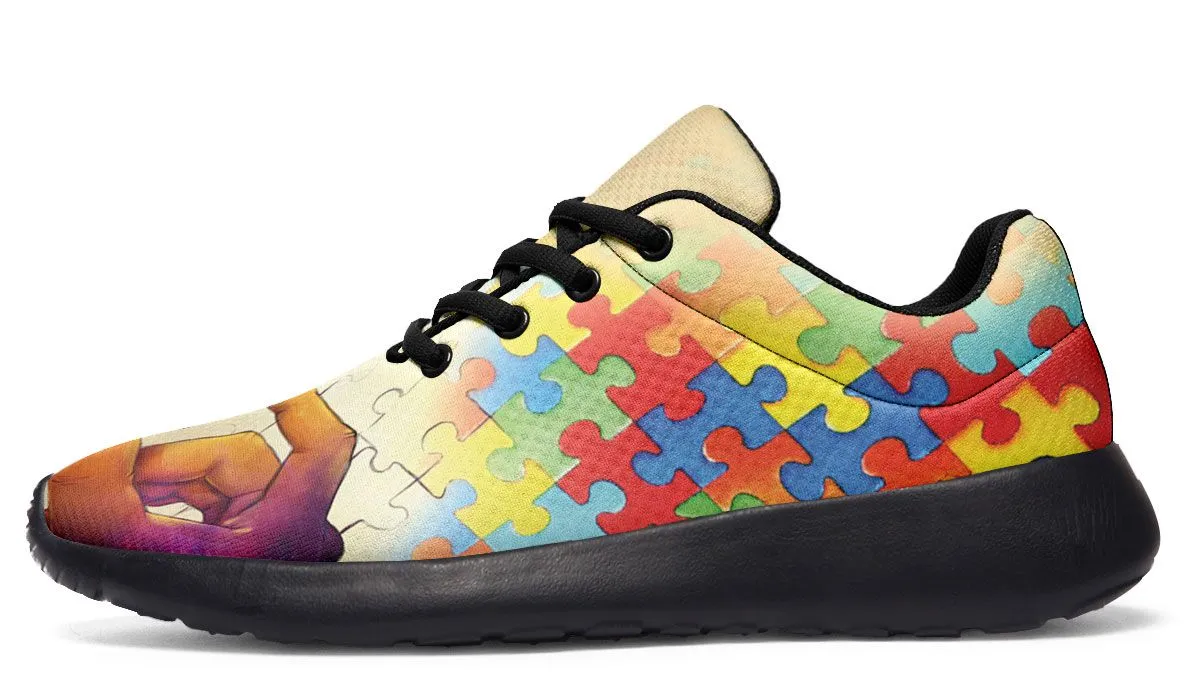 Artistic Autism Awareness Sneaker