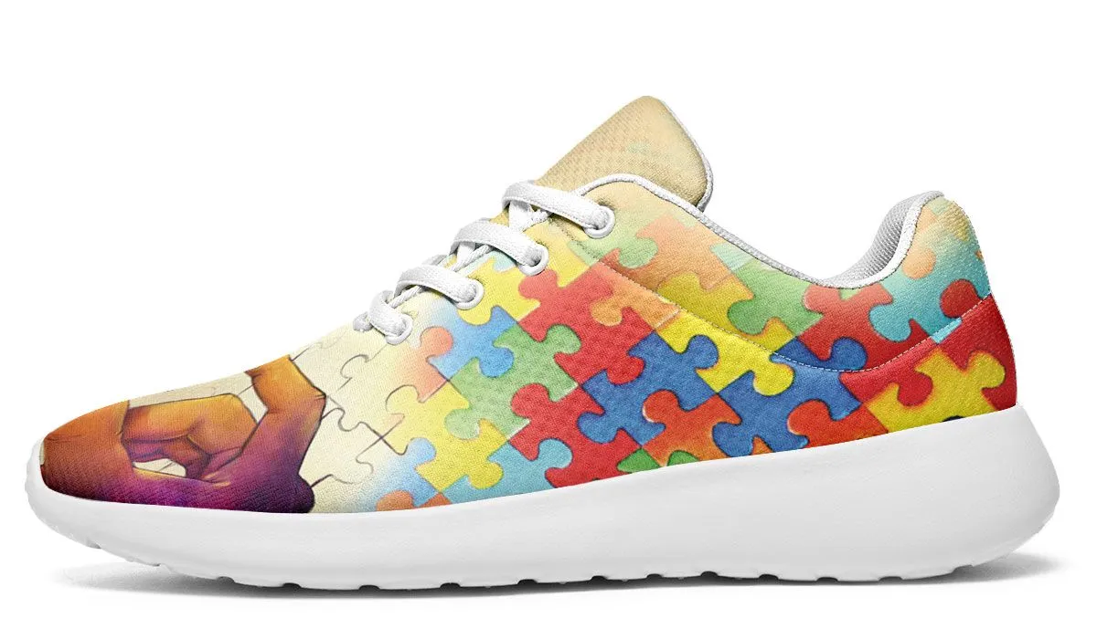 Artistic Autism Awareness Sneaker