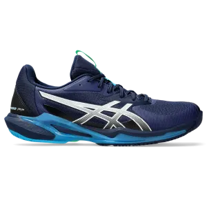 Asics Men's Solution Speed FF 3 Tennis Shoes Blue Expanse White