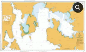 AUS Chart - AUS171 - Hobart to Norfolk Bay