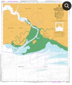 AUS23 Australia - North Coast - Northern Territory - Apsley Strait (Southern Sheet)