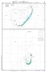 AUS612 Australia - East Coast - Coral Sea - Plans in the Coral Sea (Sheet 1)