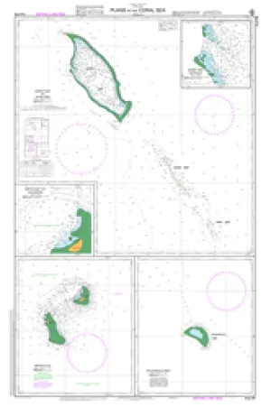 AUS616 Australia - East Coast - Coral Sea - Plans in the Coral Sea (Sheet 4)