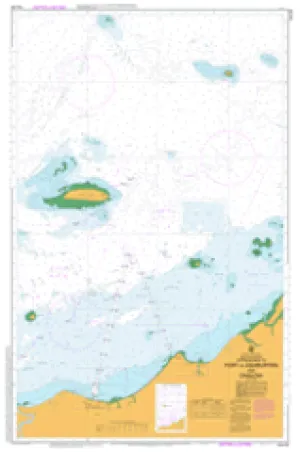 AUS64 Australia - West Coast - Western Australia - Approaches to Port of Ashburton and Onslow