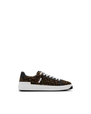 B-Court Labyrinth Monogram Low Top Sneaker