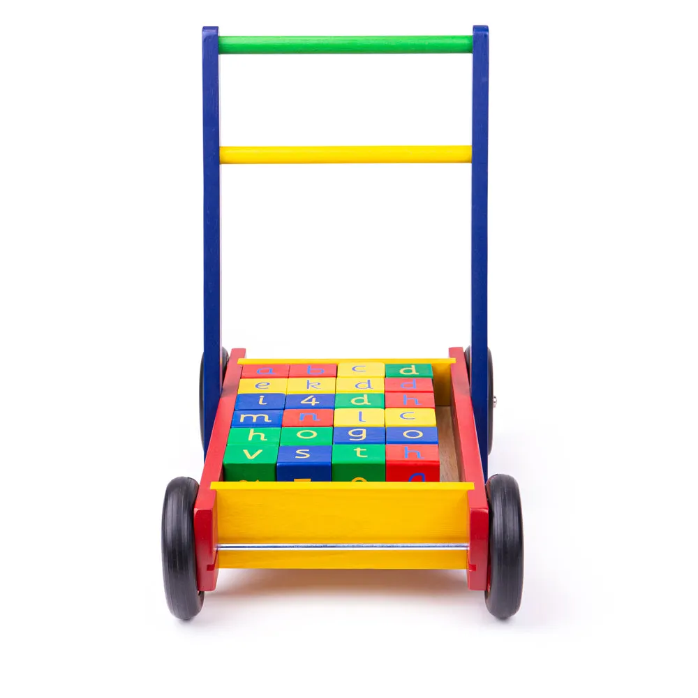 Babywalker with ABC Blocks