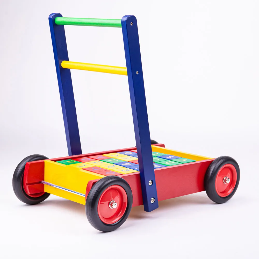 Babywalker with ABC Blocks