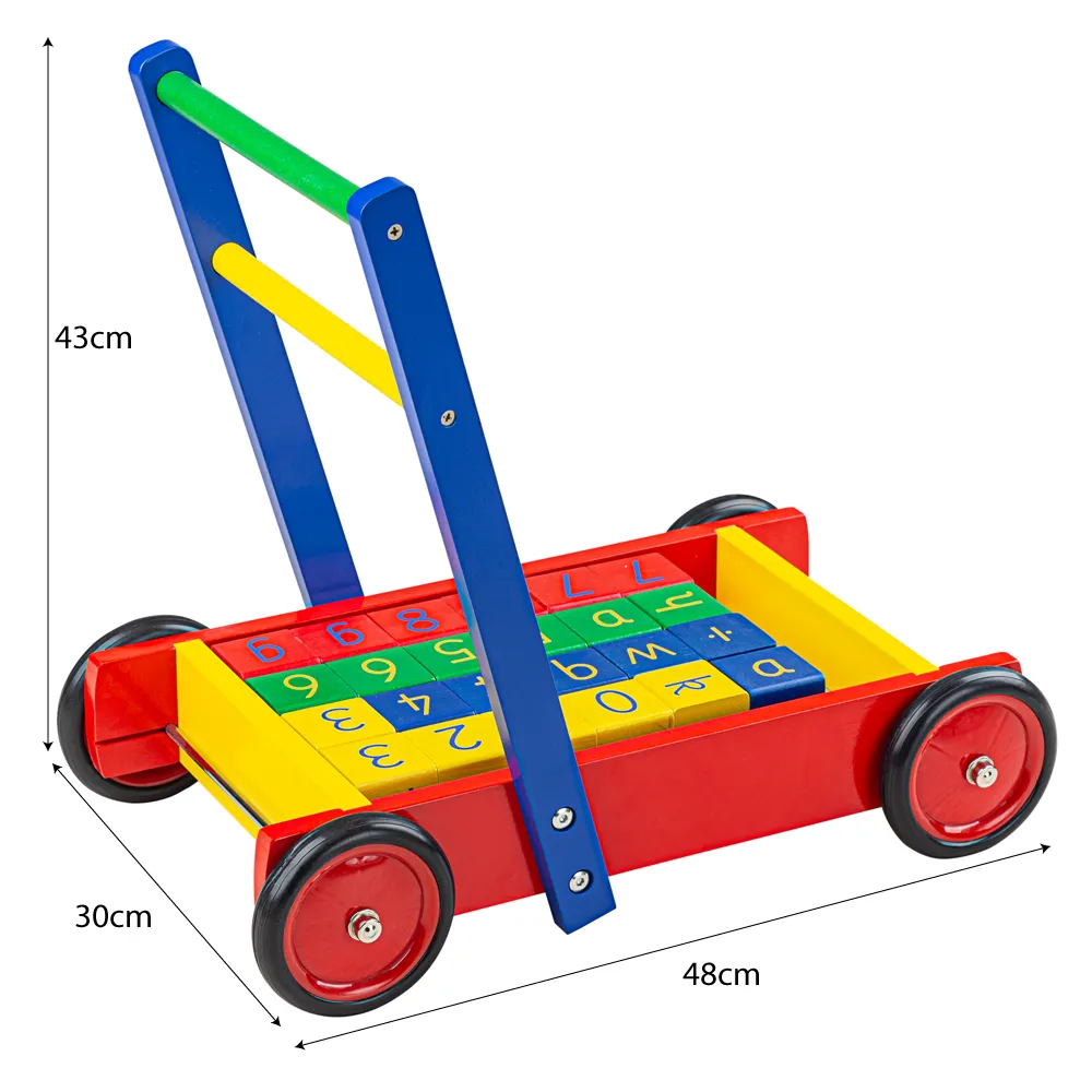 Babywalker with ABC Blocks