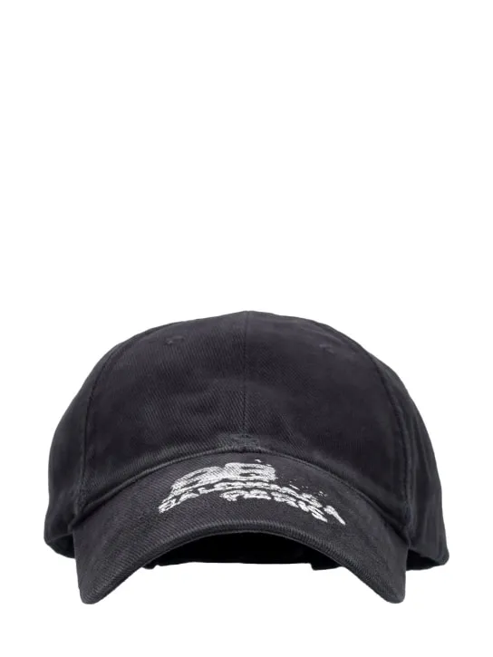 Balenciaga   Paris cotton cap 