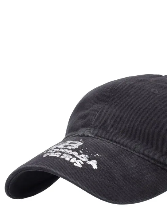 Balenciaga   Paris cotton cap 