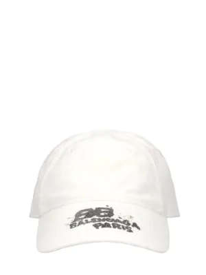 Balenciaga   Paris cotton cap 