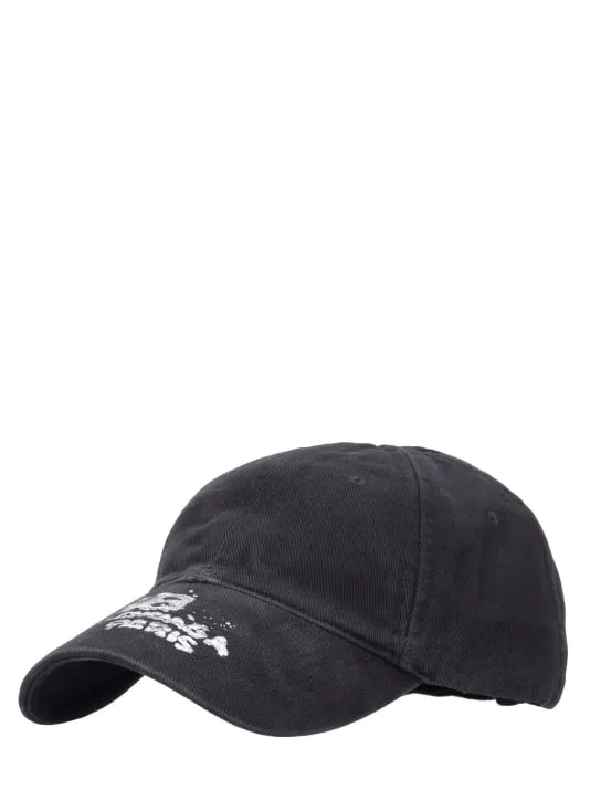 Balenciaga   Paris cotton cap 