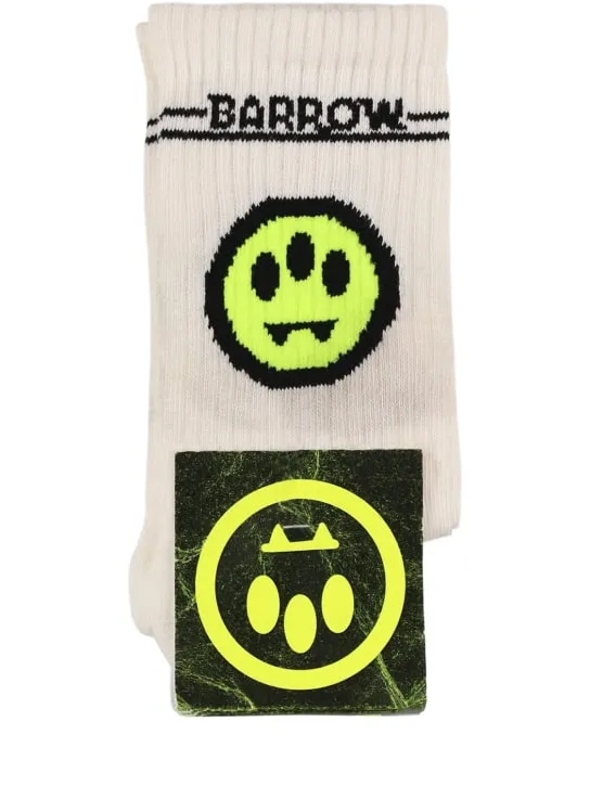 Barrow   Printed cotton blend socks 