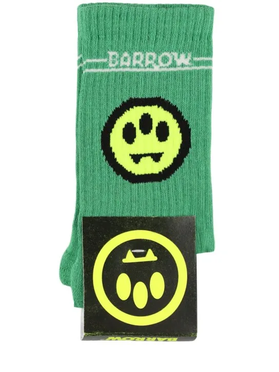 Barrow   Printed cotton blend socks 